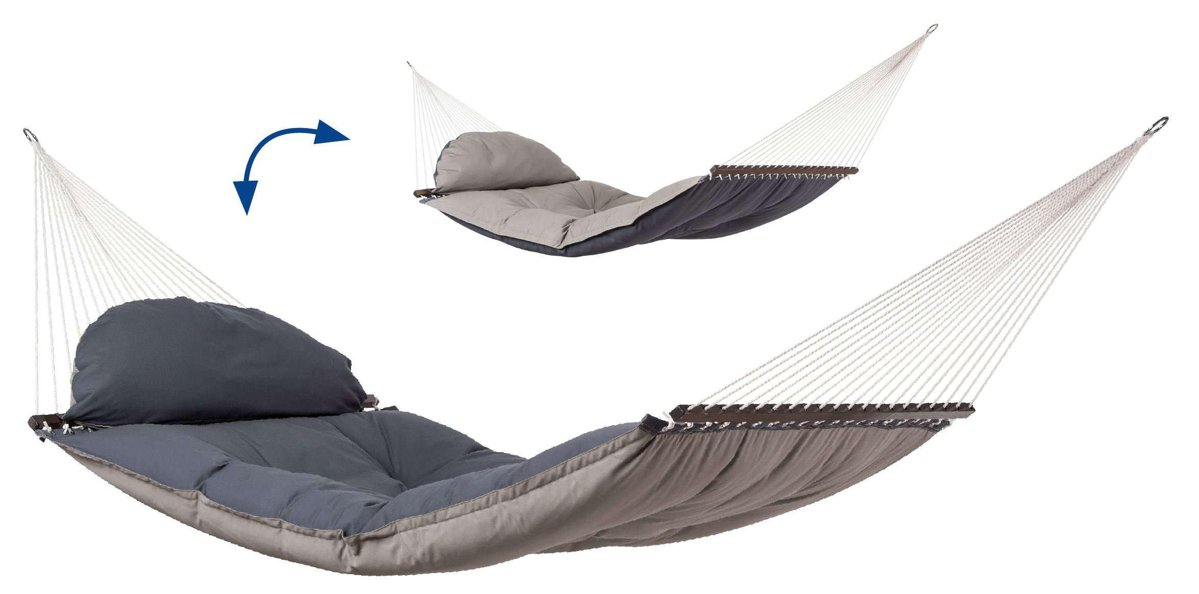 Hängematte Fat Hammock, taupe