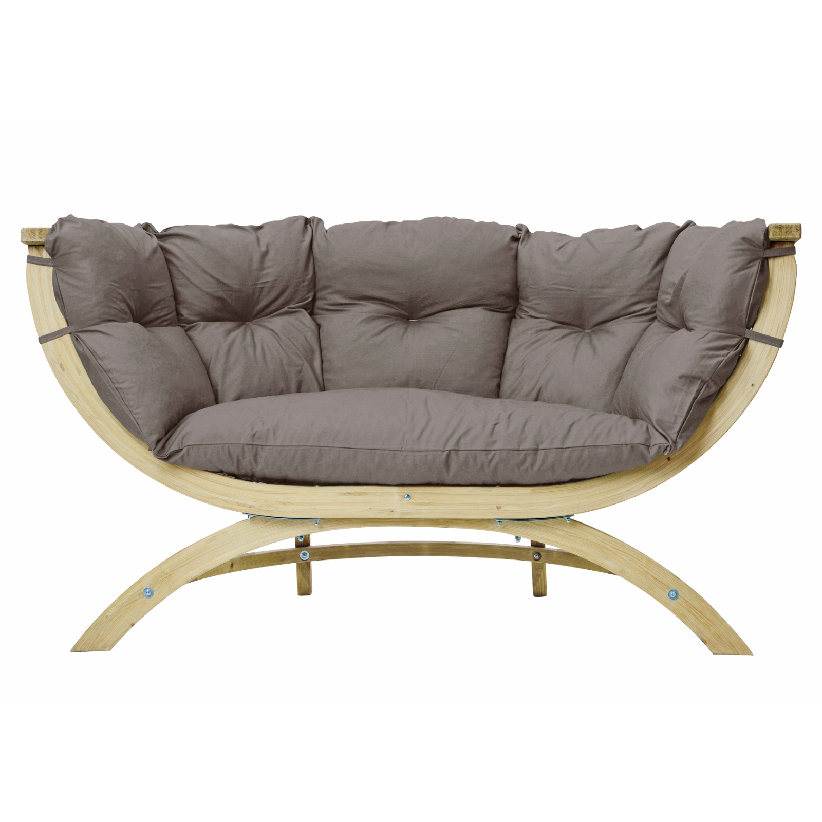 Sofa Siena Due wetterfest, taupe